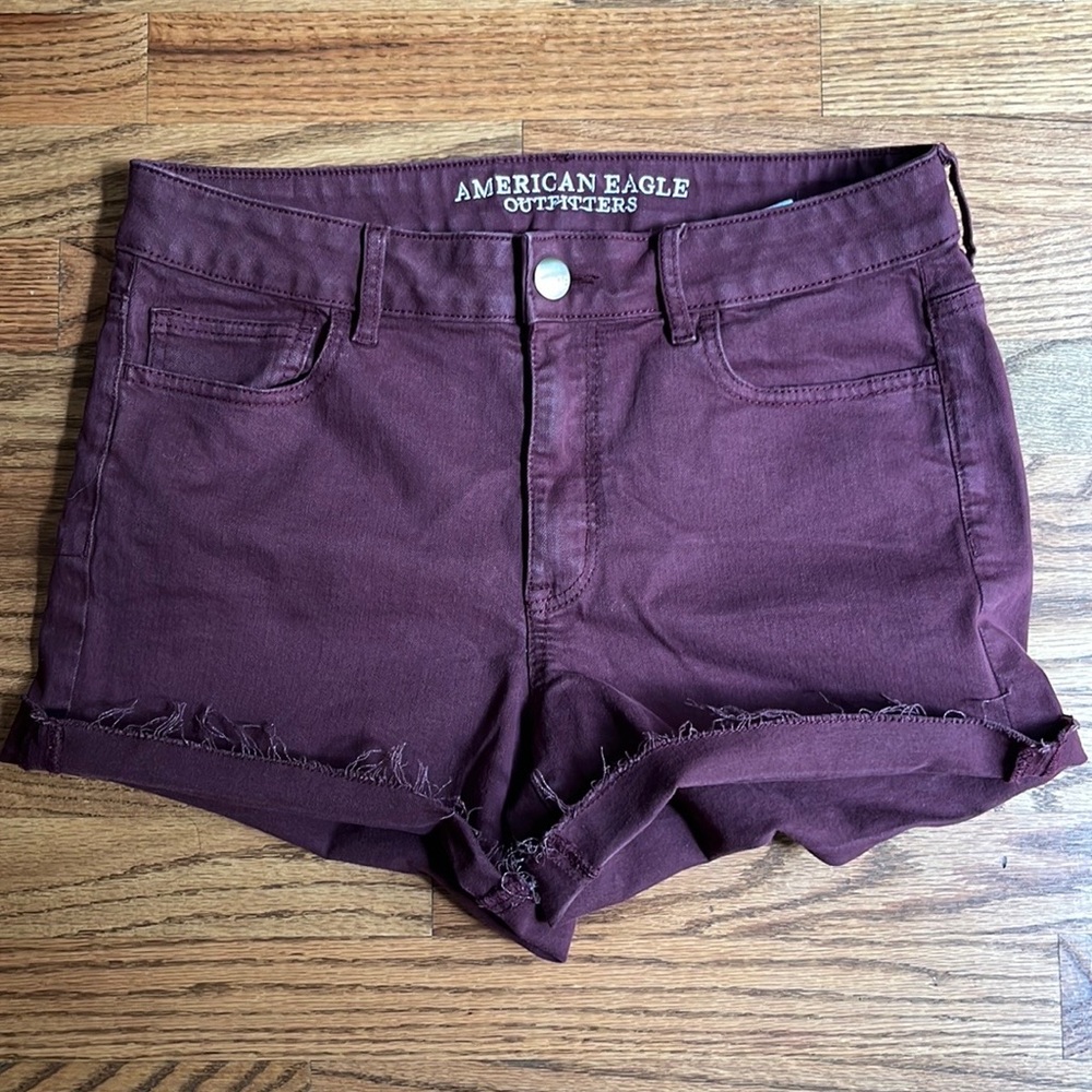 🔥High Rise Shortie Shorts